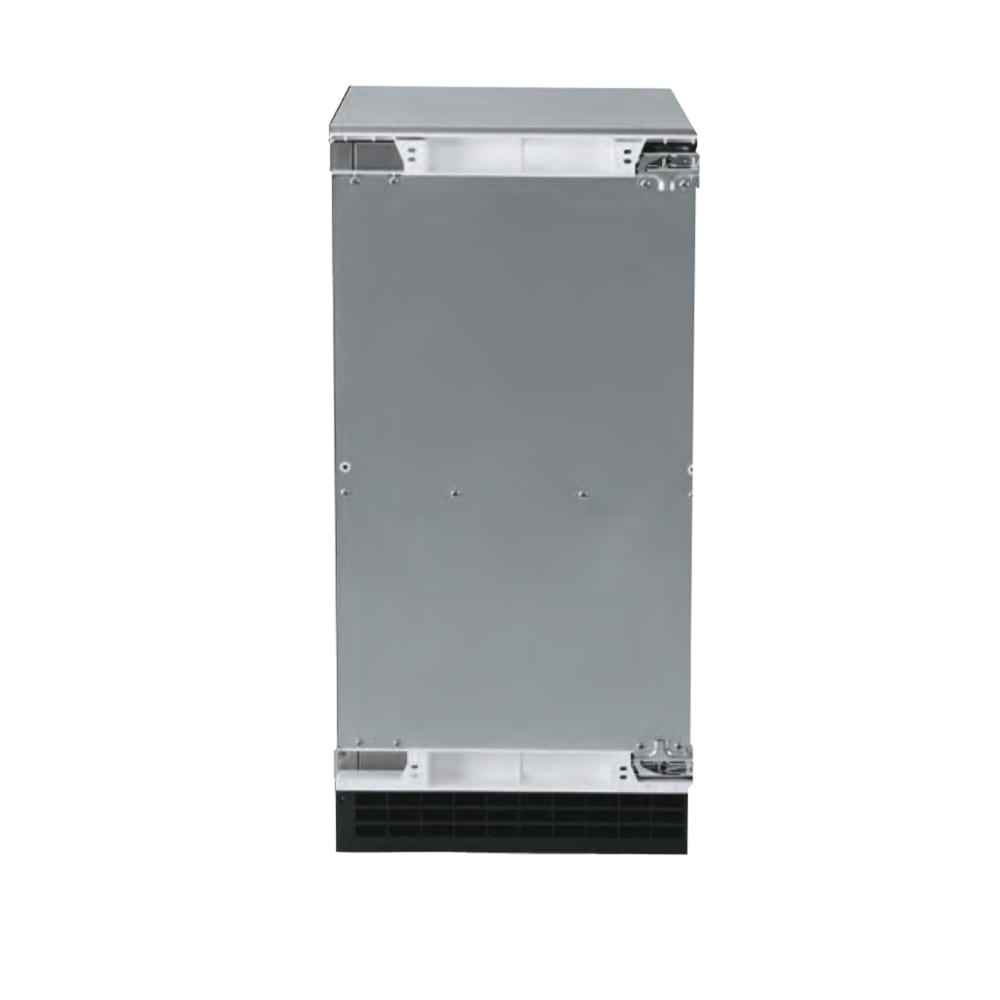 SCOTSMAN - 15" Brilliance ice machine 30 lbs/day. Stainless Steel cabinet, unfinished front - gravity drain