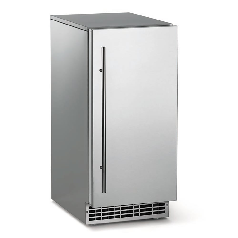 SCOTSMAN - Brillante ice machine 65 lbs/day. Outdoor certified -  gravity drain -  SS Cabinet &Front