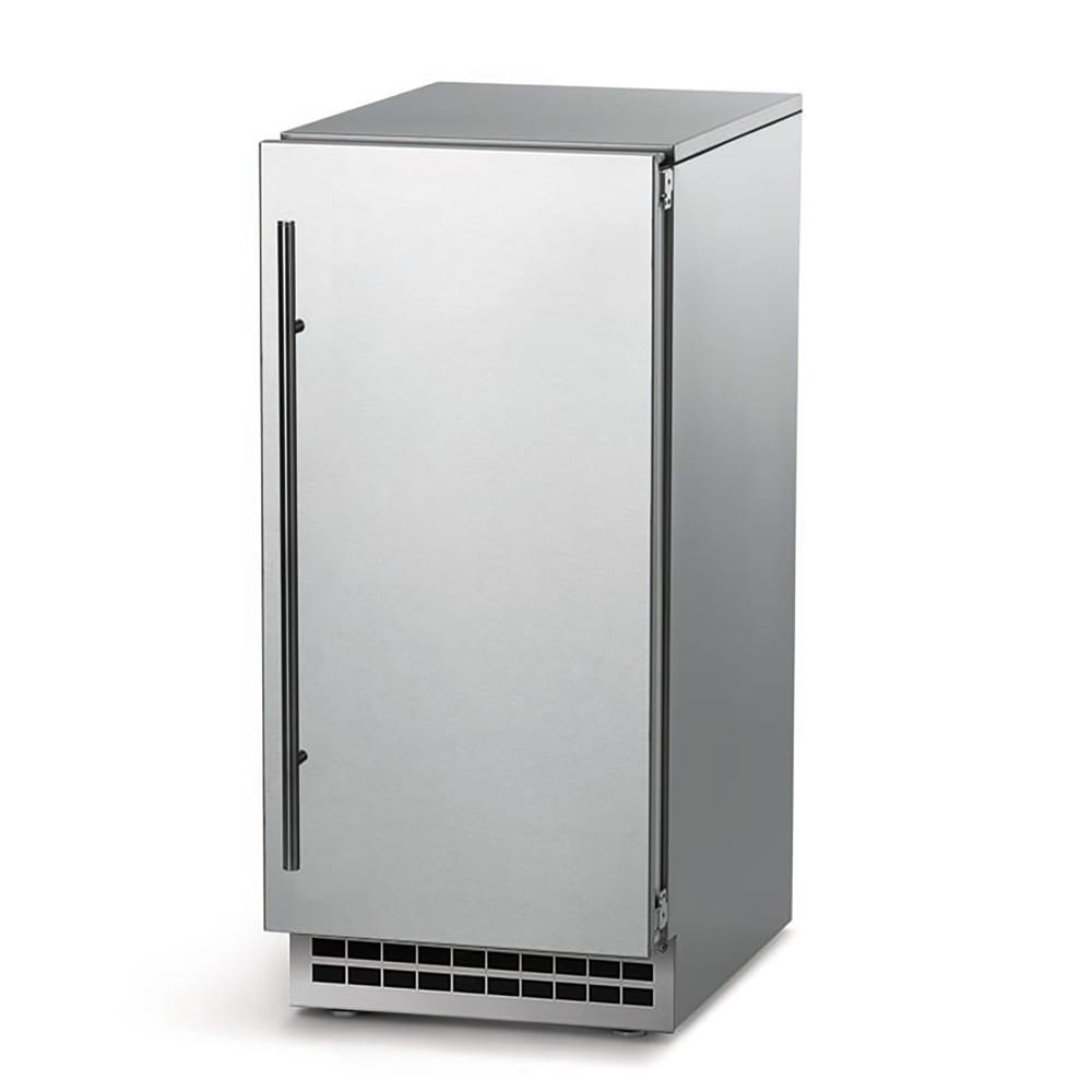 SCOTSMAN - Brillante ice machine 65 lbs/day. Outdoor certified -  gravity drain -  SS Cabinet &Front