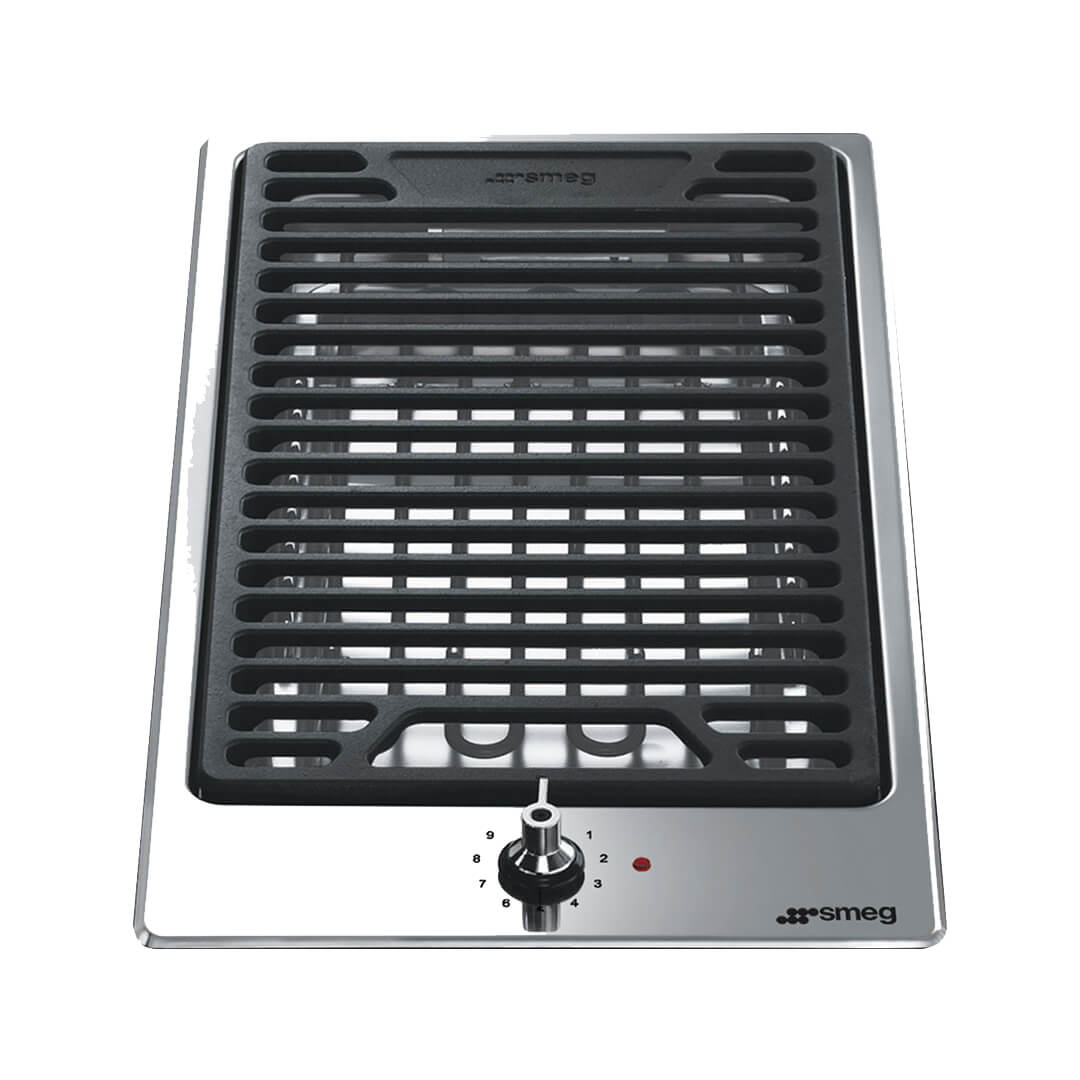 SMEG - Parrilla BBQ Domino de Perfil Ultra-Bajo - 30 cm image 0
