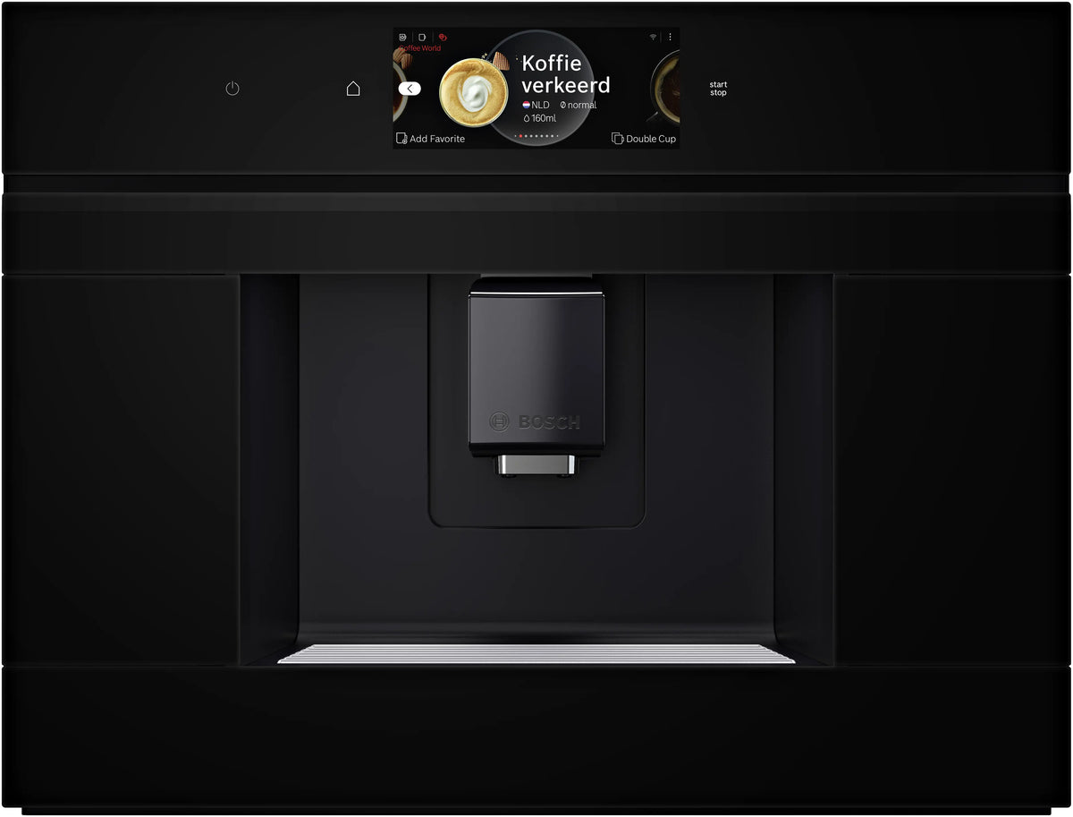 BOSCH - 60cm Series 8 Built-In Automatic Coffee Machine, TFT-touch Display Pro, Black 220-240V/50-60Hz