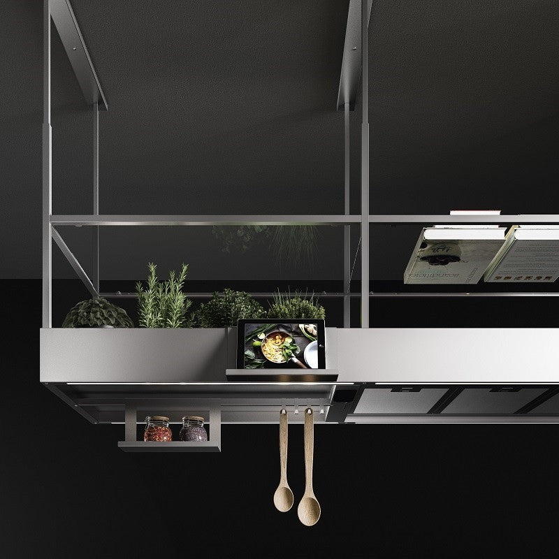 FALMEC - KIT DE EXTENSIÓN TRUSS PARA CAMPANA SPAZIO 180 CM - NEGRO image 1