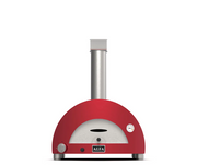 ALFA - Moderno 1 Pizza Oven - Gas LP or Hybrid (Hybrid Kit Sold Separately) - Arntique Red