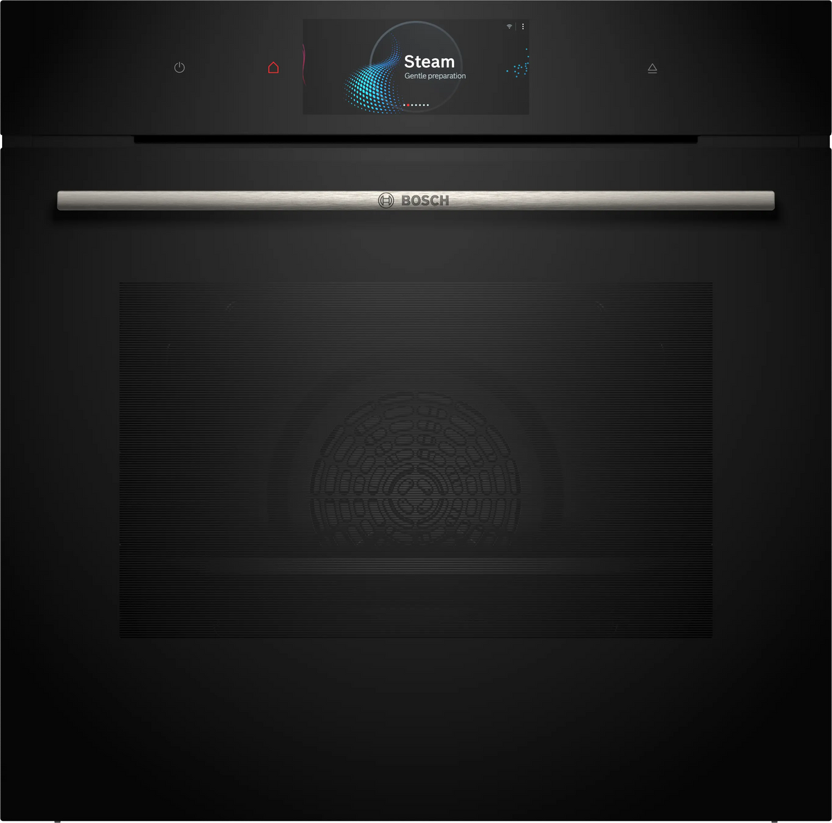 BOSCH - 24"/60cm Built-in Steam Oven, 8 Series, Black, 220-240V/50-60Hz