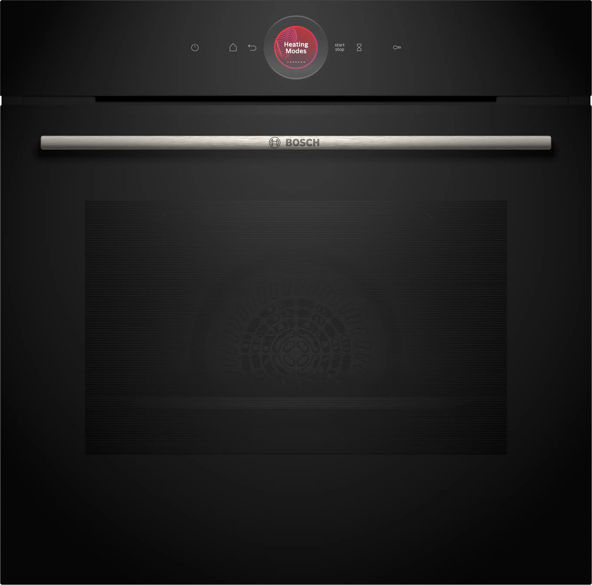 BOSCH -60cm Horno Multifunción, Empotrable,60x60 cm. Serie 8, Negro. TFT-touch display, Air Fry.