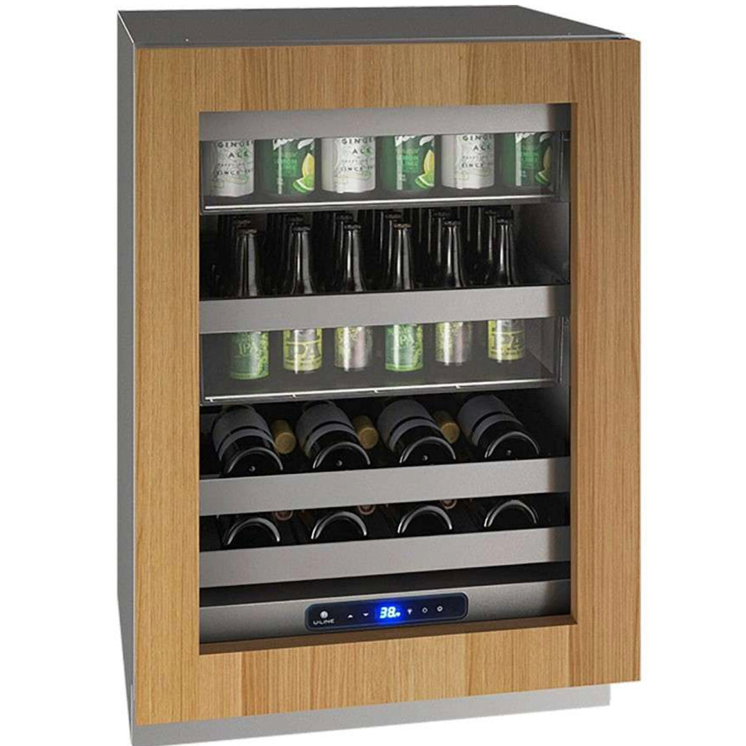 U-LINE - Centro de Bebidas Integrado de 24", Bisagra Reversible image 0