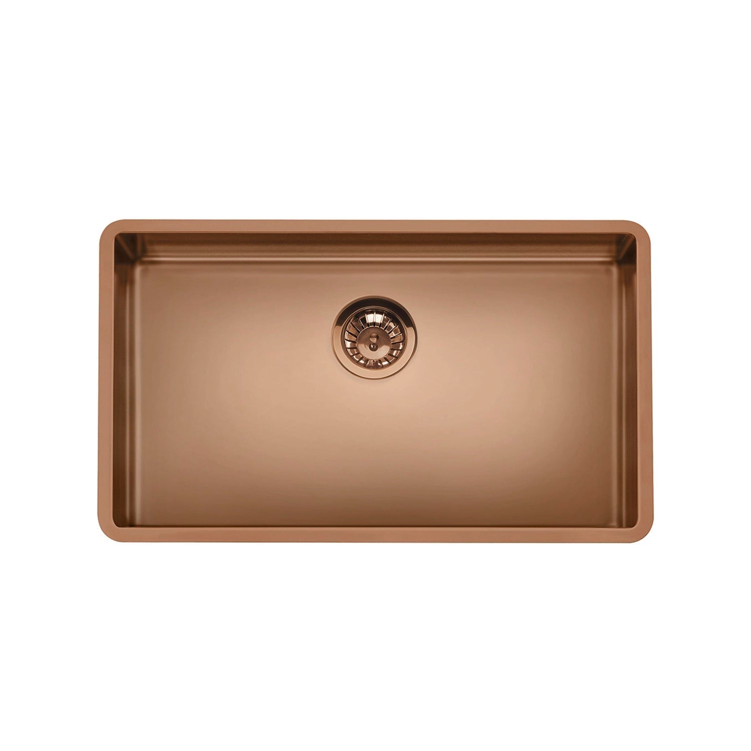 SMEG - Fregadero Bajo Cubierta Serie Mira de 71 cm - COPPERINOX image 0