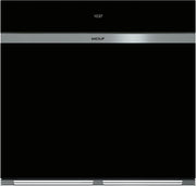 SUB-ZERO WOLF Horno Contemporáneo Vidrio Negro de la Serie M de 30" image 0