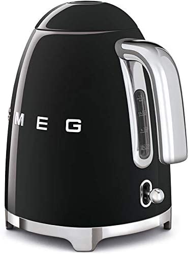 SMEG - Hervidor Eléctrico Estilo Retro 50's - Negro image 1