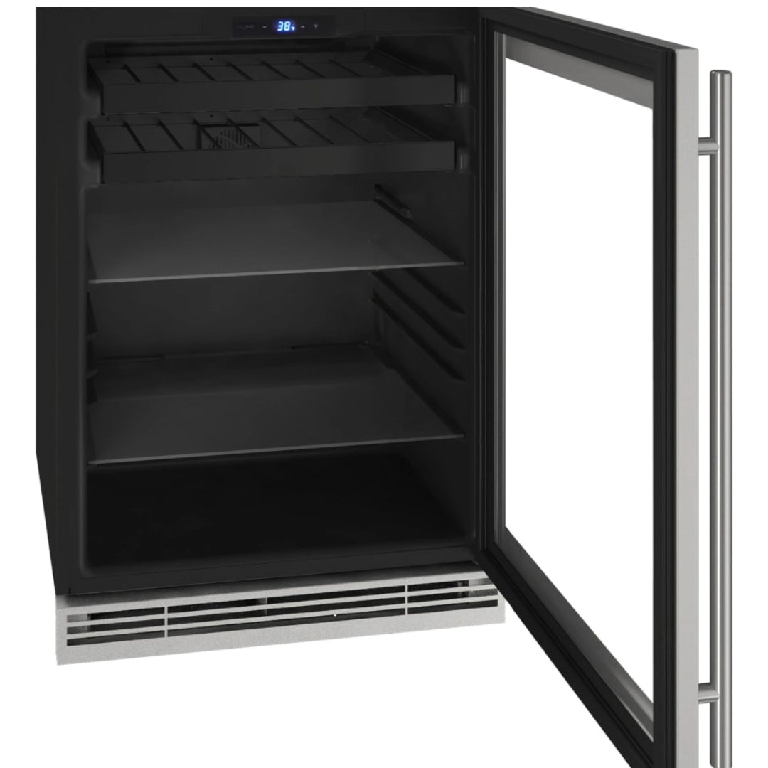 U-LINE - Centro de bebidas con bisagra reversible, integrado sólido 115V image 0