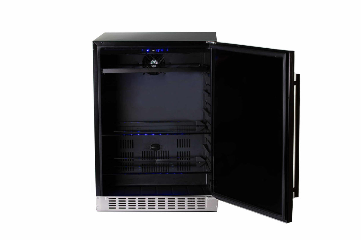 AZURE - 24" Refrigerator w/ Solid Stainless Door