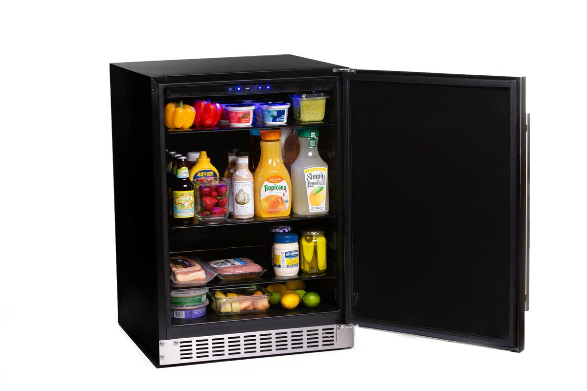 AZURE - 24" Refrigerator w/ Solid Stainless Door