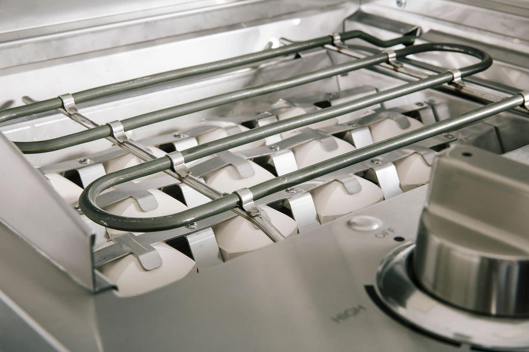 Parrilla eléctrica portátil de 18'' W con Control Manual