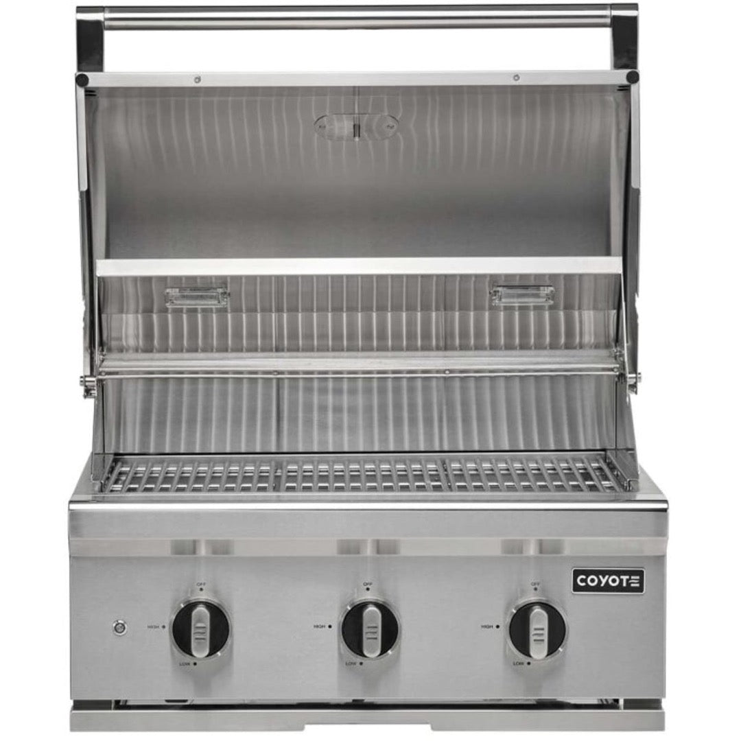 COYOTE - 30" Grill Built-In, C-Series, LP Gas, Stainless Steel, 120V/60Hz