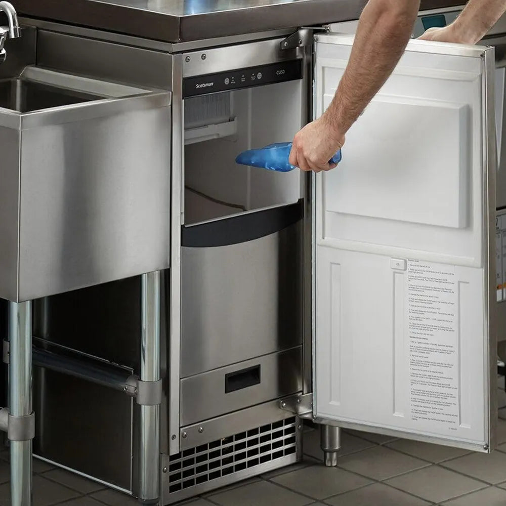 SCOTSMAN - 15" Commercial 50lb Cube Ice Machine, OutDoor Rated - With Pump 115V/60Hz