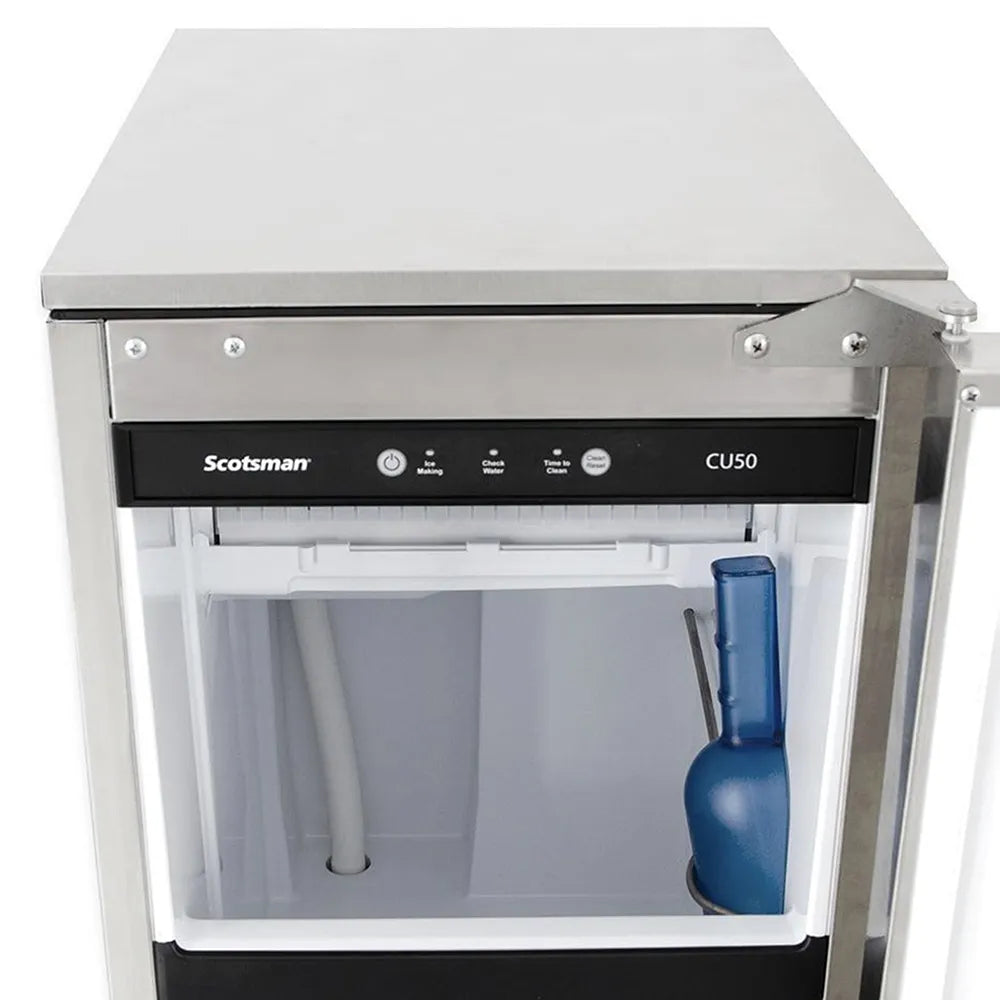 SCOTSMAN - 15" Commercial 50lb Cube Ice Machine, OutDoor Rated - With Pump 115V/60Hz