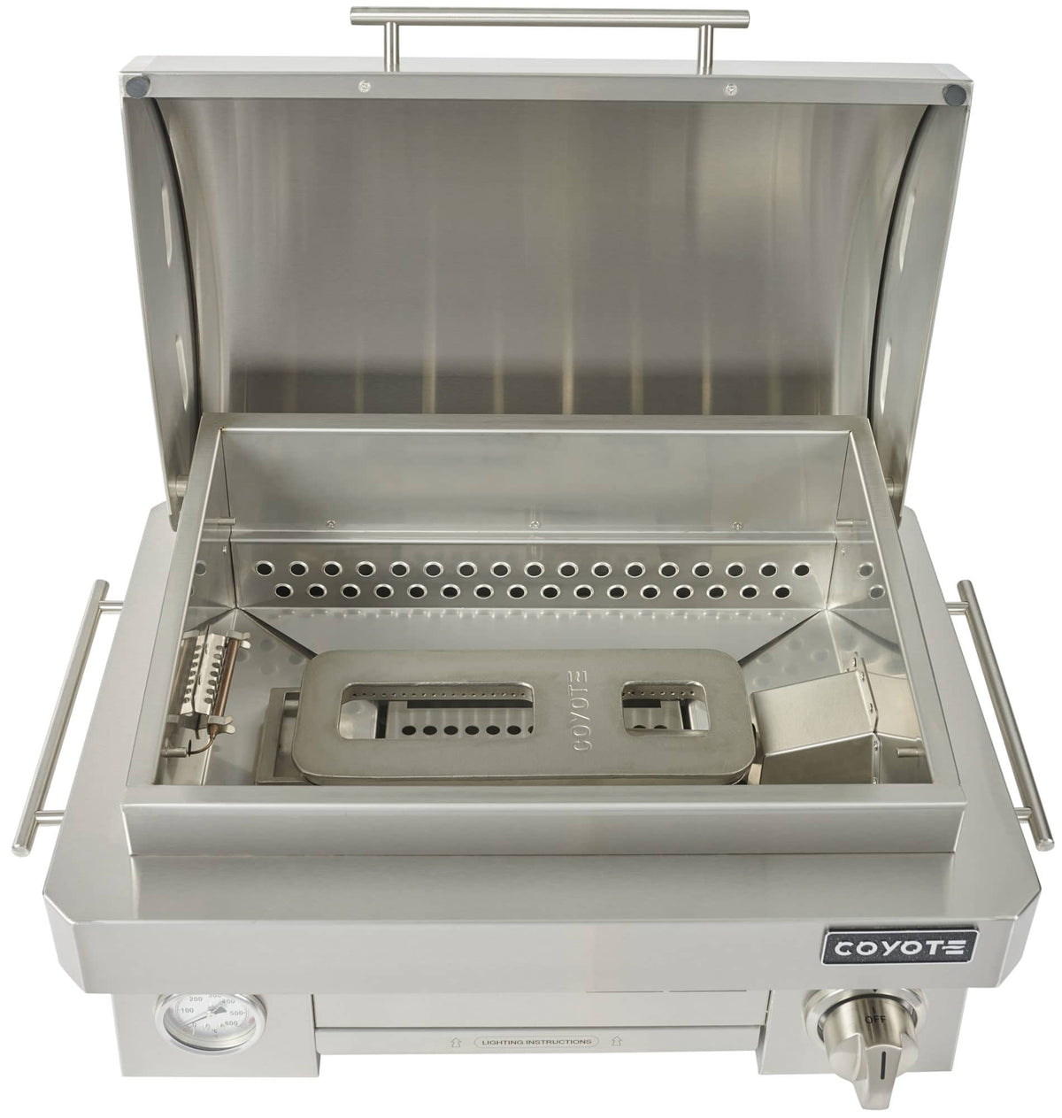COYOTE - Parrilla de gas portatil para exteriores