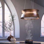 FALMEC - COOKER HOOD DAMA IS.60 GUNMETAL 220-240V ~ 50-60Hz 600 m3/h WITH FILTER FALMEC PACK