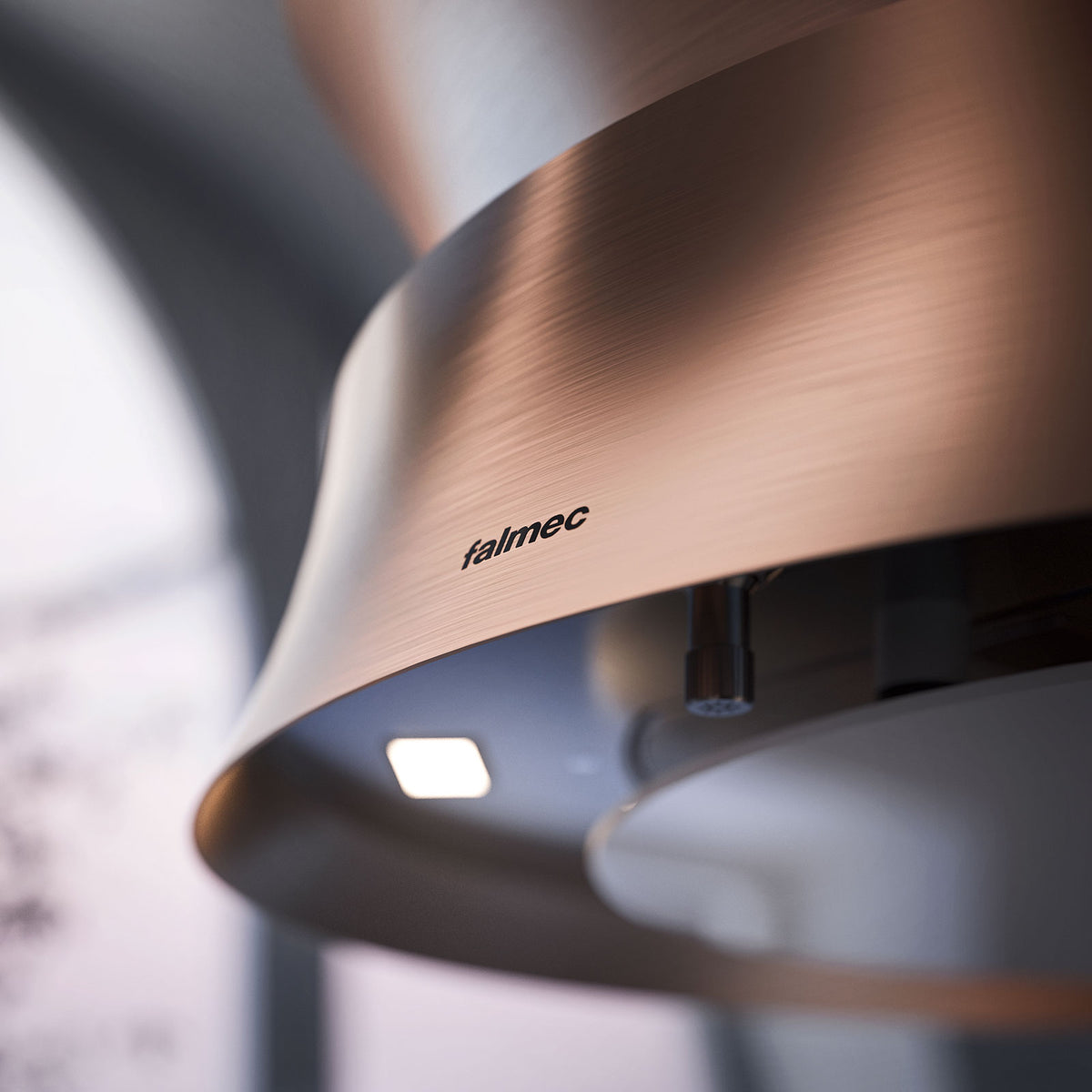FALMEC - COOKER HOOD DAMA IS.60 GUNMETAL 220-240V ~ 50-60Hz 600 m3/h WITH FILTER FALMEC PACK