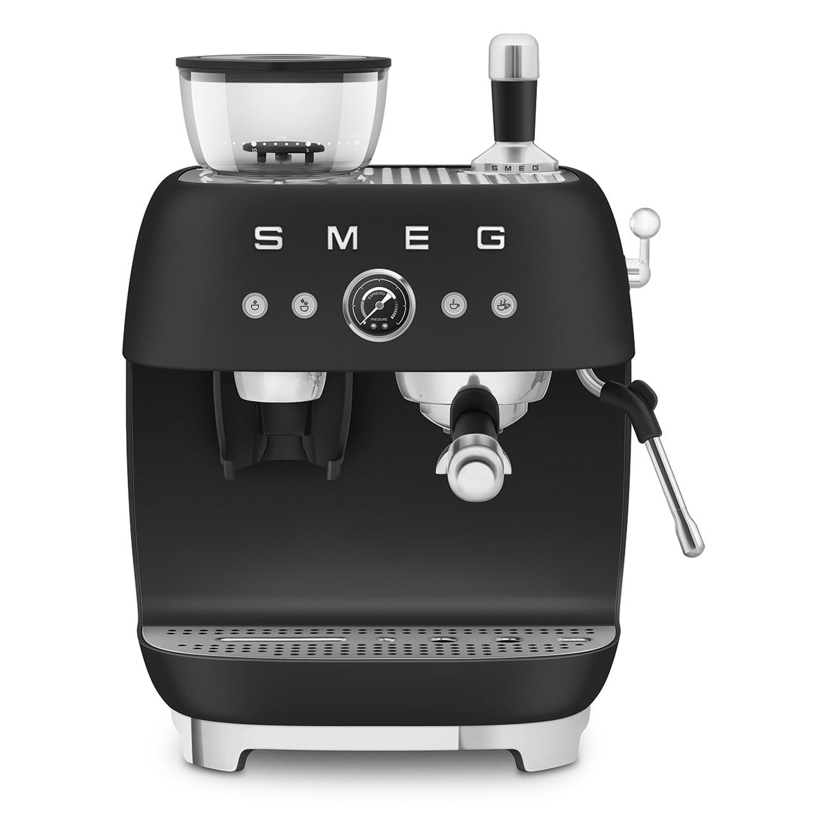 SMEG - 50's Retro Style Aesthetic Semi Automatic Espresso Coffee Machine