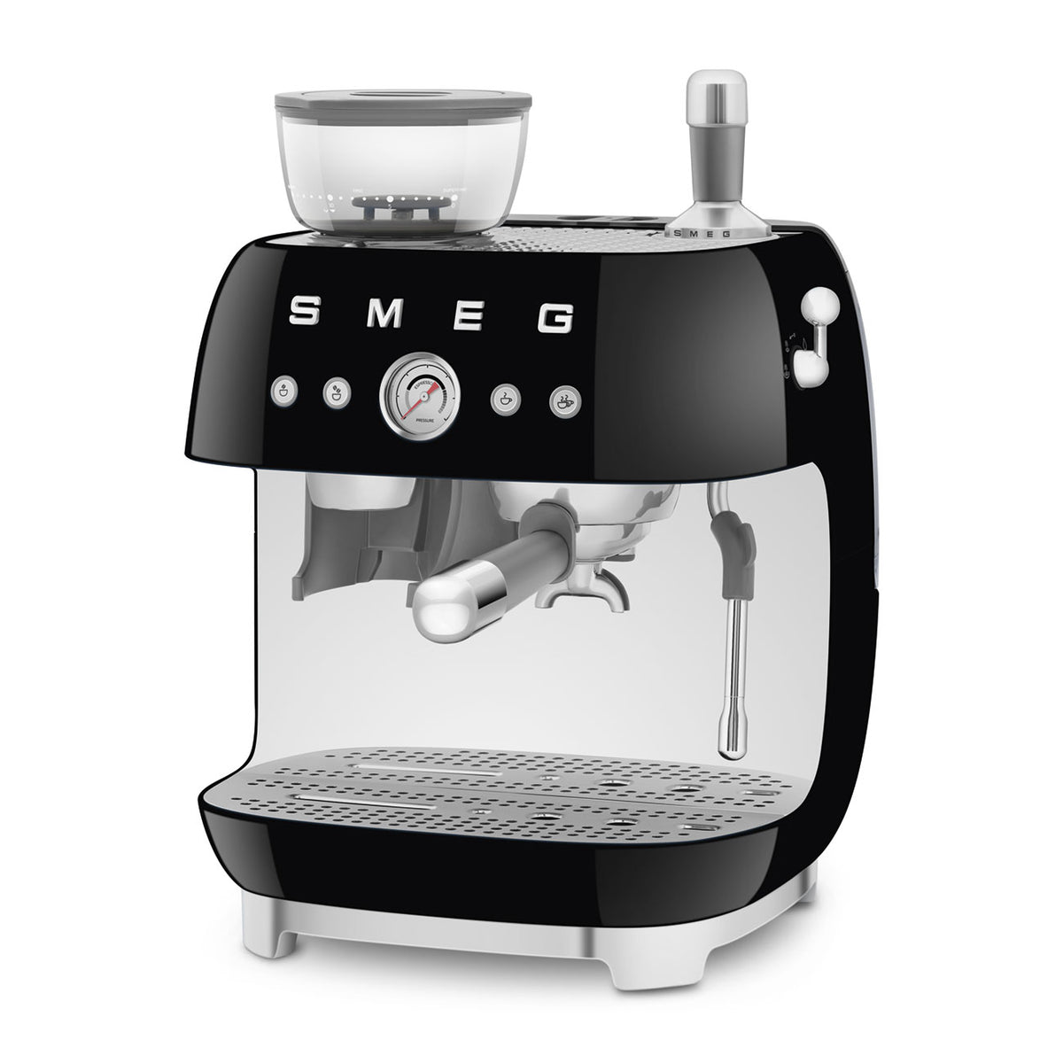 SMEG - 50's Retro Style Aesthetic Semi Automatic Espresso Coffee Machine