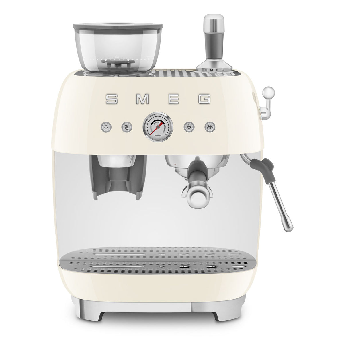 SMEG - 50's Retro Style Aesthetic Semi Automatic Espresso Coffee Machine