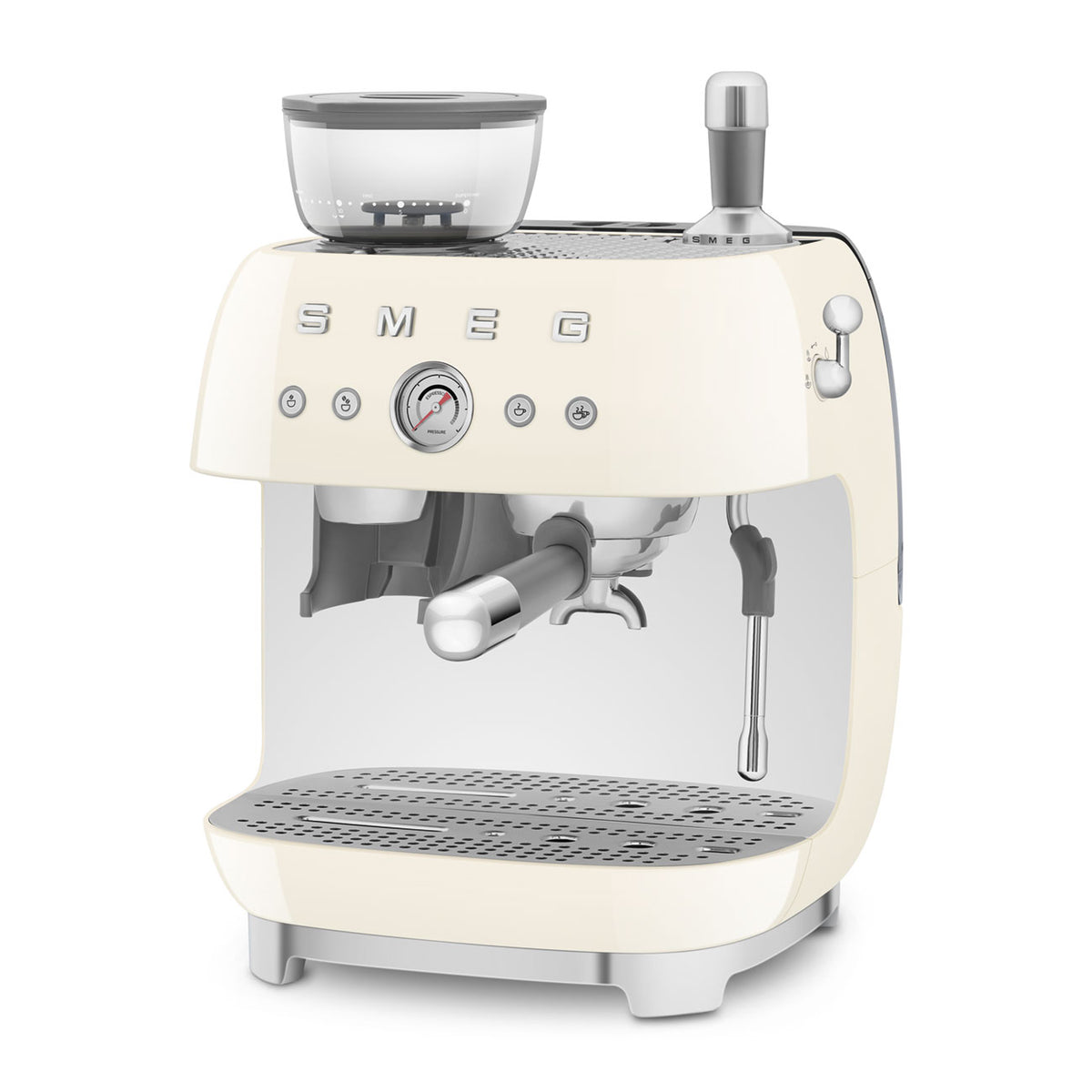 SMEG - 50's Retro Style Aesthetic Semi Automatic Espresso Coffee Machine