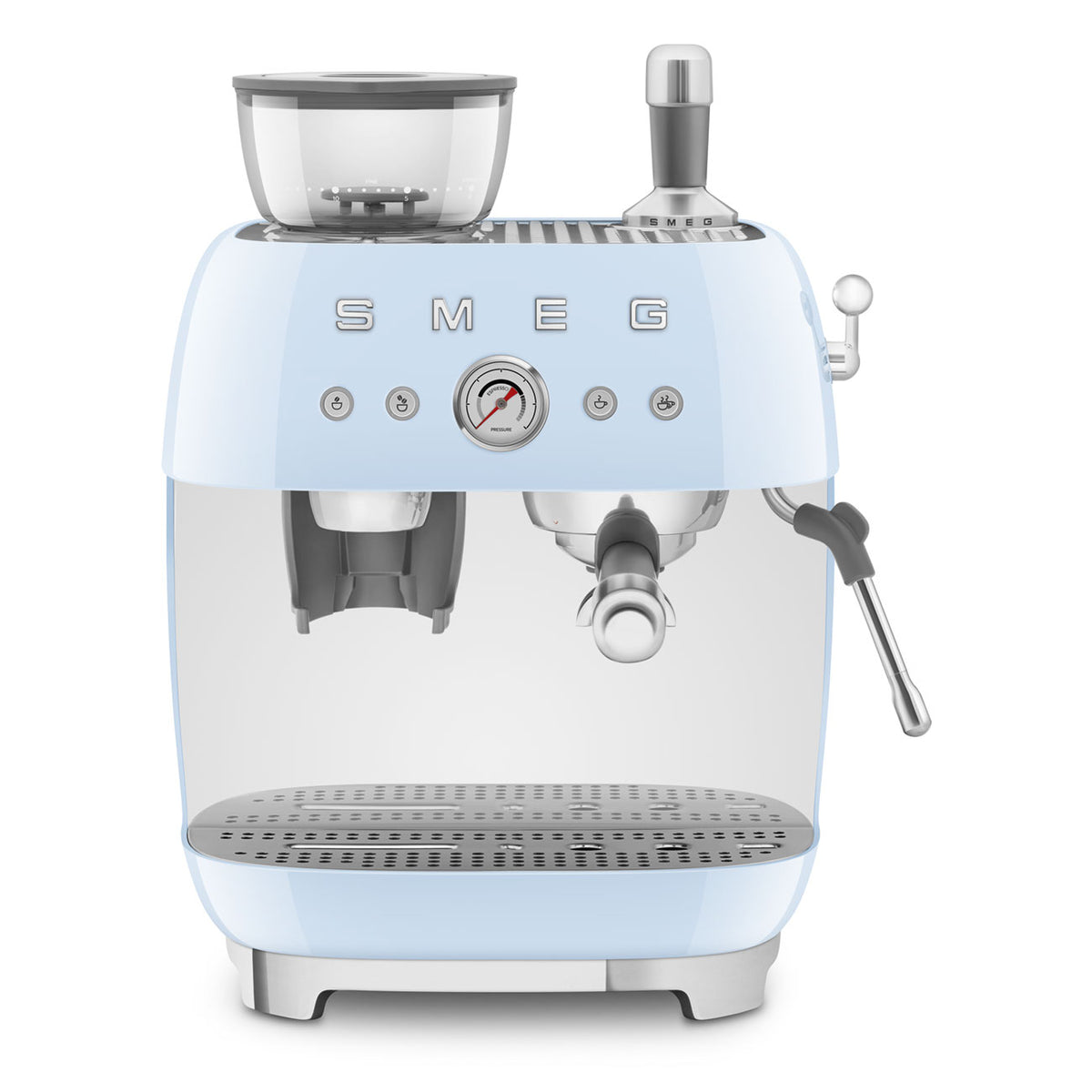 SMEG - 50's Retro Style Aesthetic Semi Automatic Espresso Coffee Machine