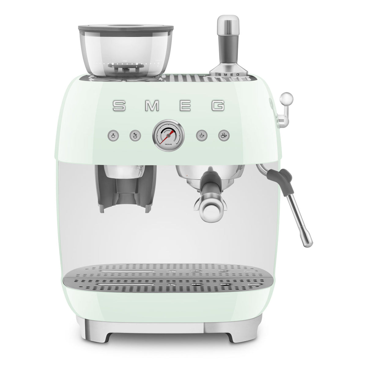 SMEG - 50's Retro Style Aesthetic Semi Automatic Espresso Coffee Machine