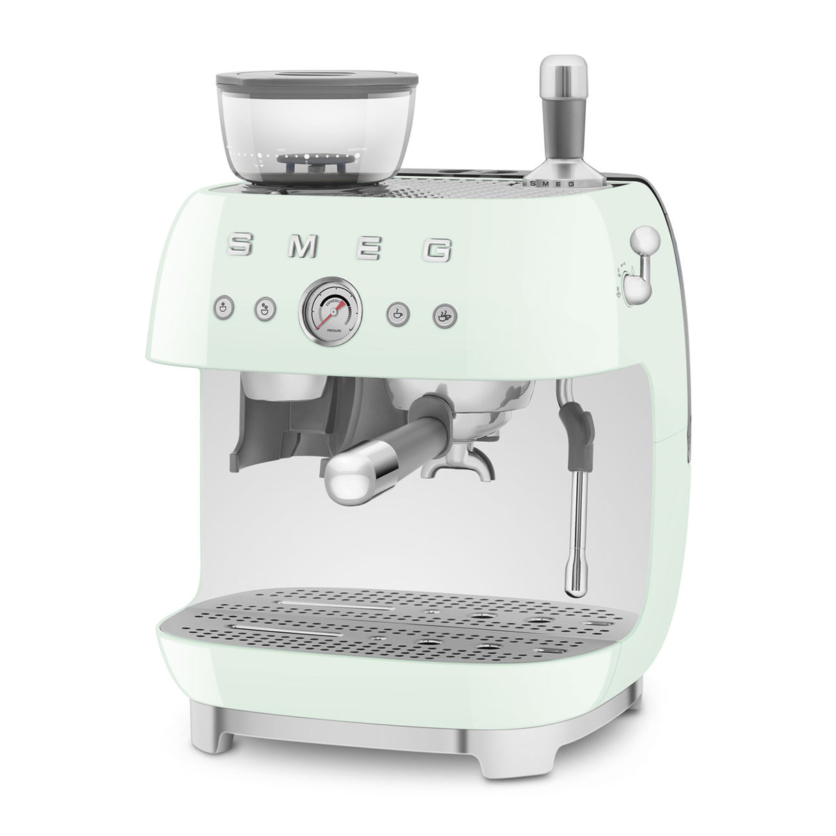 SMEG - 50's Retro Style Aesthetic Semi Automatic Espresso Coffee Machine