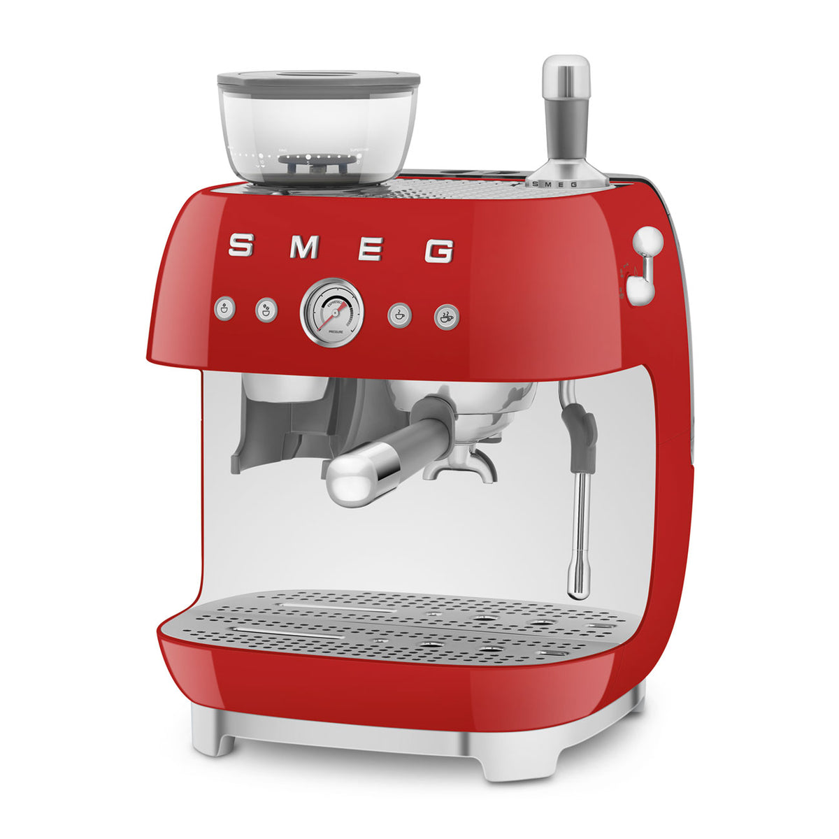 SMEG - 50's Retro Style Aesthetic Semi Automatic Espresso Coffee Machine