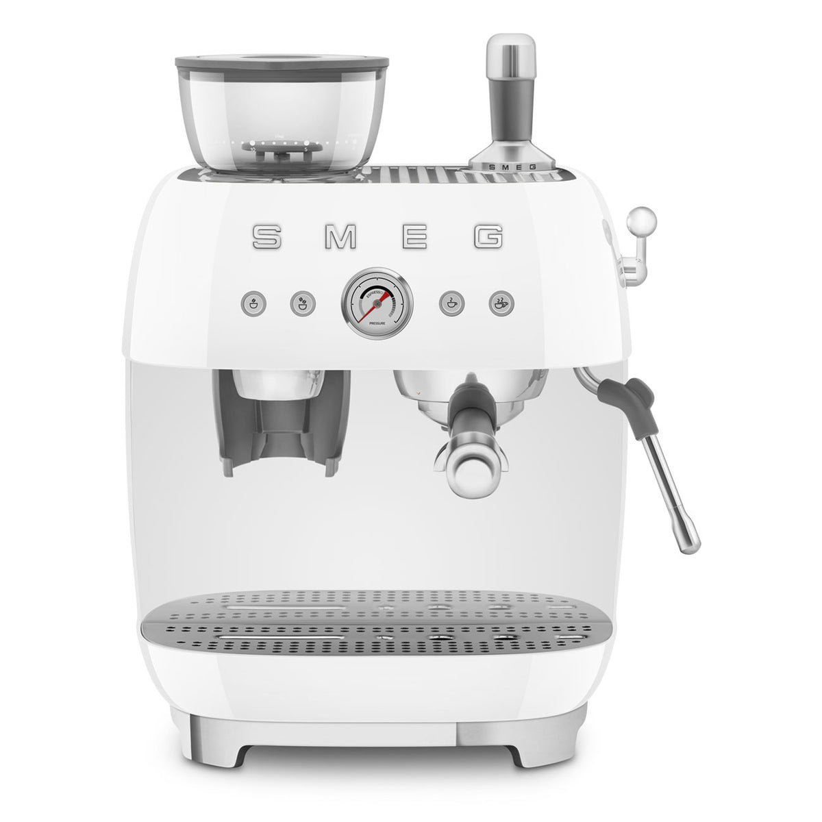 SMEG - 50's Retro Style Aesthetic Semi Automatic Espresso Coffee Machine