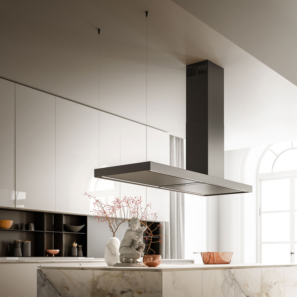FALMEC - Elle Island Hood - 70''/180 cm - 500 CFM