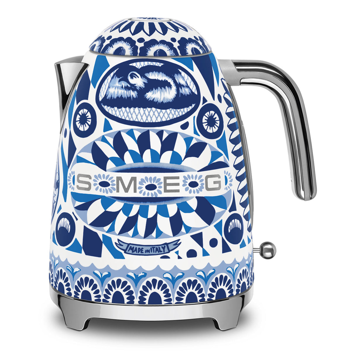 SMEG - Blue Mediterraneo Kettle Dolce &Gabbana