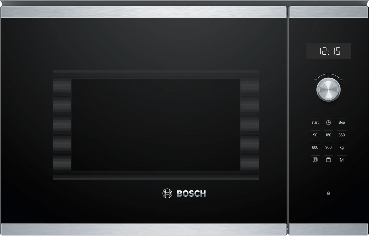 BOSCH - 60cm Microwave with Grill, Serie 6, Stainless Steel, 220V/ 60Hz