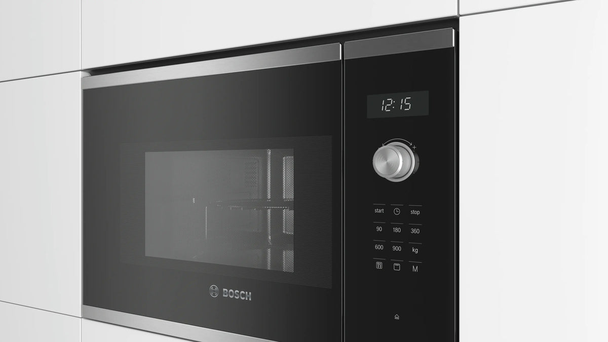 BOSCH - 60cm Microwave with Grill, Serie 6, Stainless Steel, 220V/ 60Hz