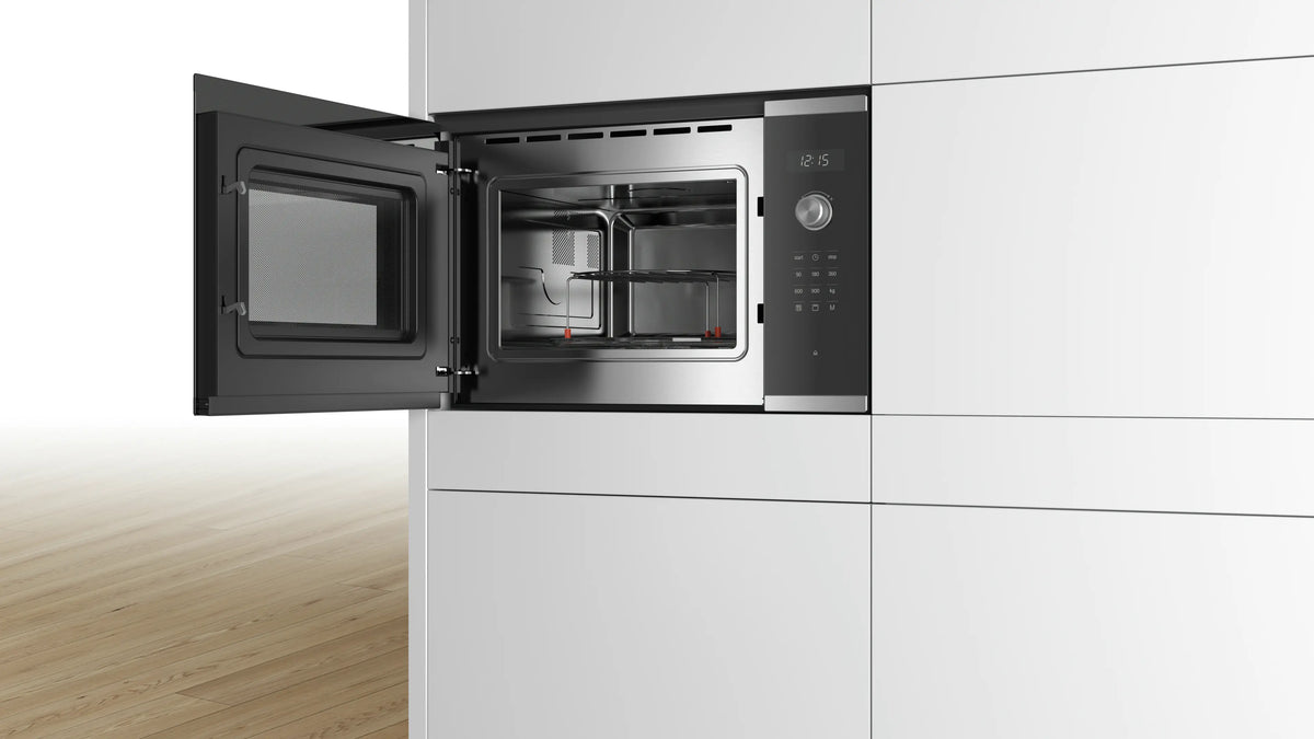 BOSCH - 60cm Microwave with Grill, Serie 6, Stainless Steel, 220V/ 60Hz
