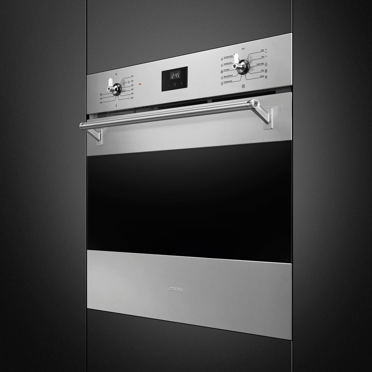Horno de convección eléctrico Smeg de 30'' de la serie clásica (solo 60 Hz)