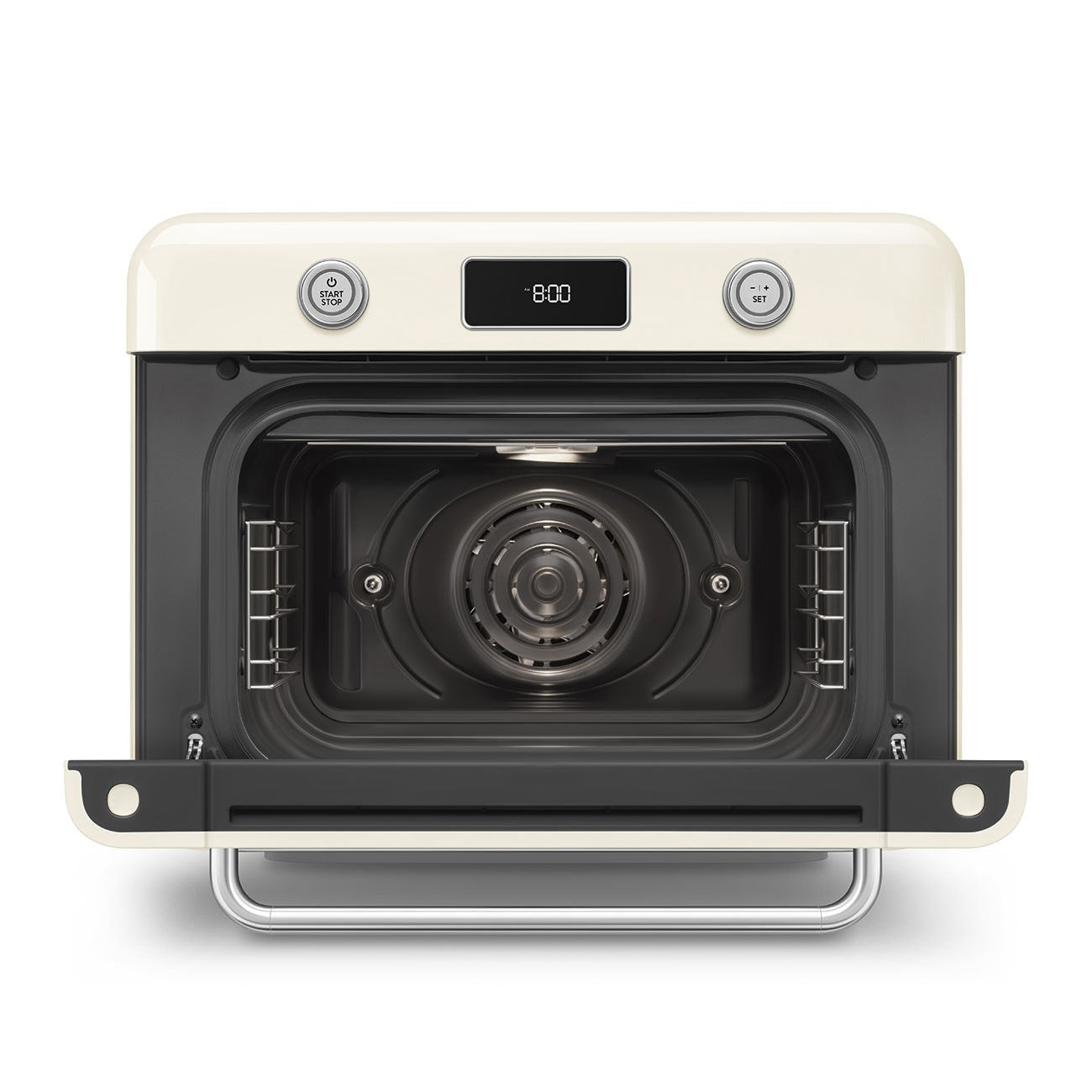 SMEG - Horno Air Fry 50â€™s Retro - Con función de vapor, Color Cream image 1