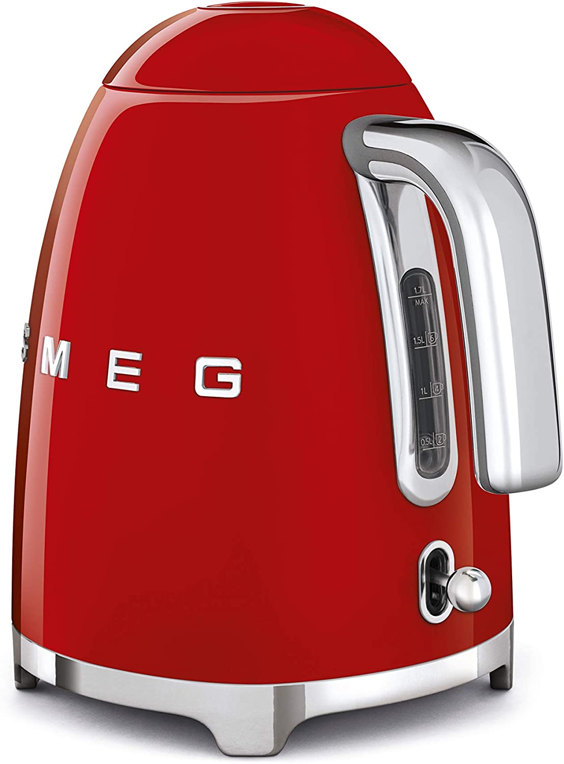 SMEG - Hervidor Eléctrico Estilo Retro 50's - Rojo image 1