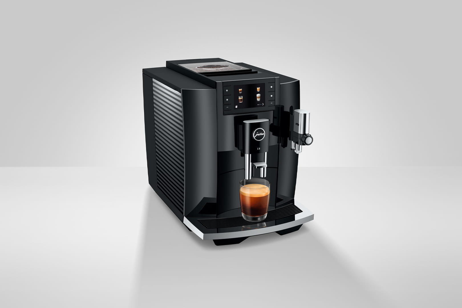 JURA - E8 Máquina de café de superautomática, Compacta 29 cm