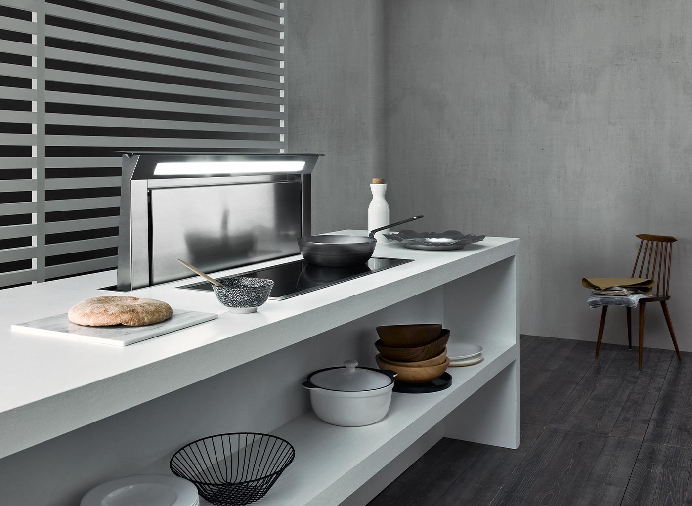 FALMEC - Campana Retráctil de 36", Acero Inoxidable (Sin Motor) image 1