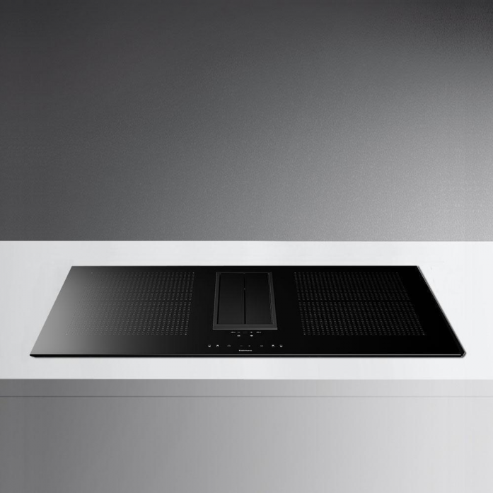 FALMEC - Cooker Hood Quantum 90 Black Glass 220-240V Without filter