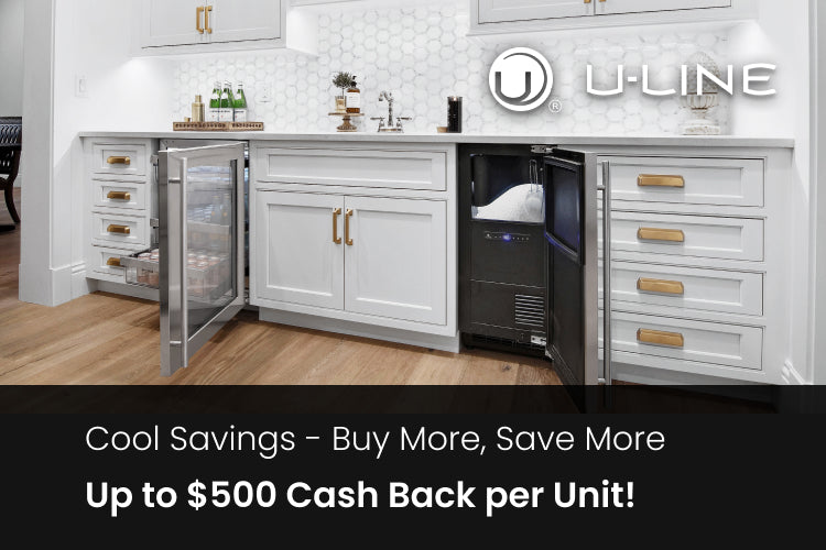 U-LINE - Centro de bebidas con bisagra reversible, integrado sólido 115V image 3
