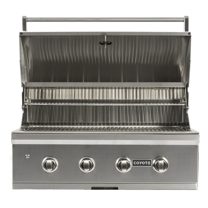 Parrilla de gas incorporada serie C de 36'' W - Gas LP - Acero inoxidable