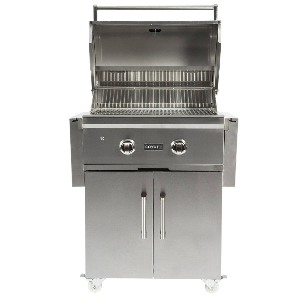 COYOTE - 28" Grill with cart, C-Series, LP Gas, 120V/60Hz