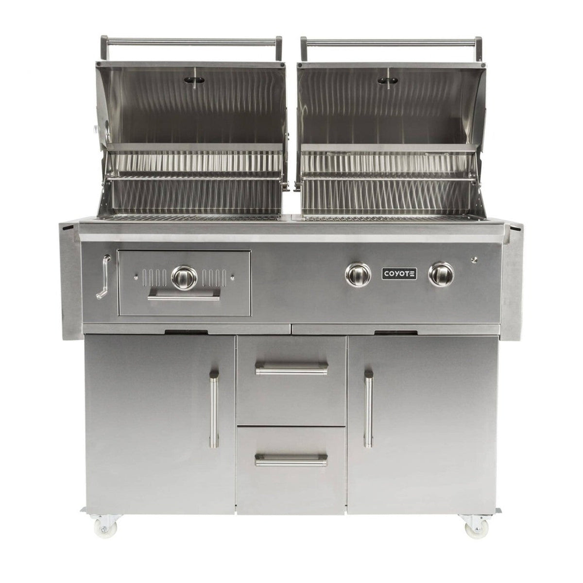 COYOTE - 50" Hybrid Grill, LP Gas, 120V/60Hz