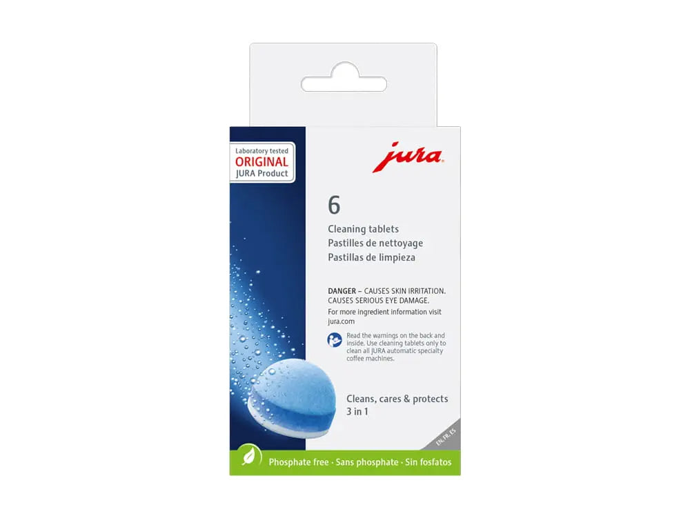 JURA - 3-phase cleaning tablets NA (package containing 6 pcs.)
