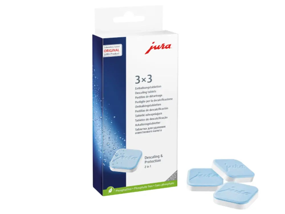 JURA -decalcyfing tablets 3 pcs