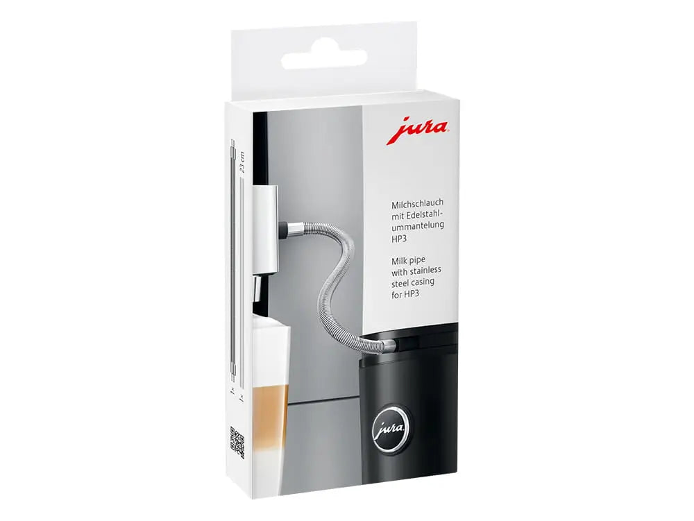 JURA - Milk pipe with stainless steel sheathing for HP3